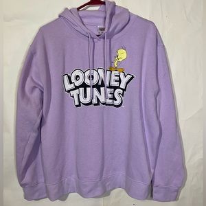 Looney Tunes Tweety bird women’s hoodie sz XL